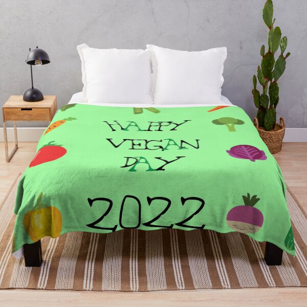 Item preview, Happy Vegan Day 2022 classic T-shirt designed and sold by Graphichut.