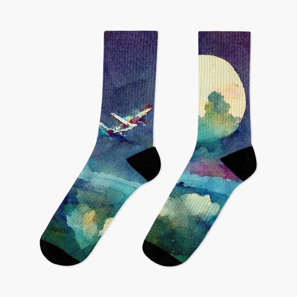 Item preview, Unplugged Plane Remix - Watercolor designed and sold by Staibshine.
