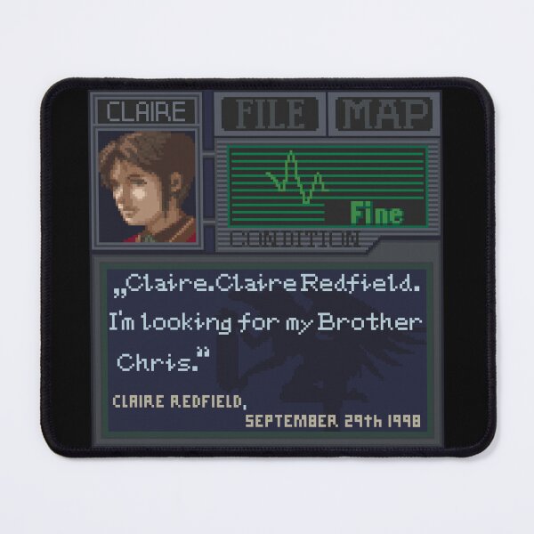 Item preview, Resident Evil Claire Redfield Pixel Art designed and sold by AlleenasPixels.