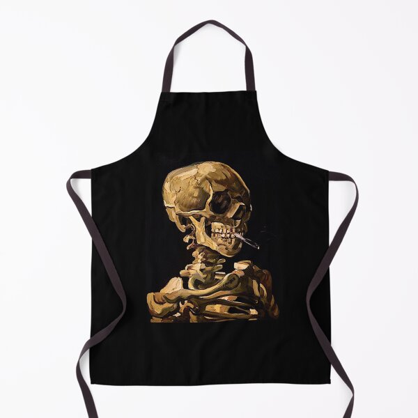 Item preview, Van Gogh. Skull with Burning Cigarette designed and sold by Mark Jesus-Allen.