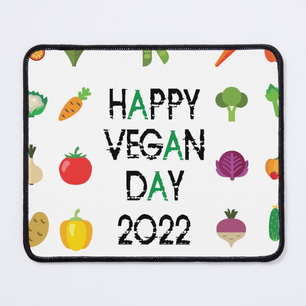 Item preview, Happy Vegan Day 2022 classic T-shirt designed and sold by Graphichut.