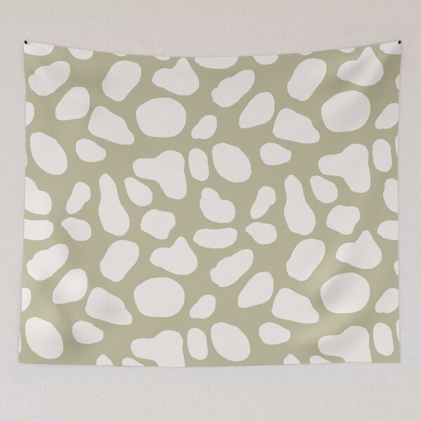 Item preview, Japandi spotted abstract pattern designed and sold by Mirarima.