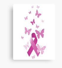 Breast Cancer Awareness Canvas Print