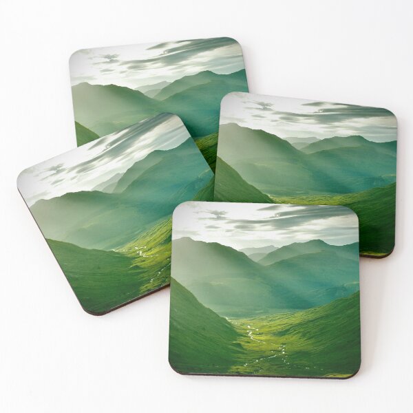 Item preview, Green Glen Etive with Light Rays designed and sold by Alex Simmonds.