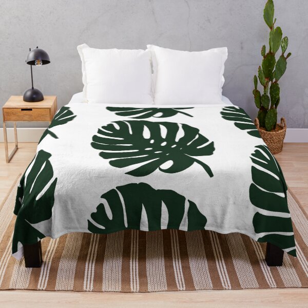 Item preview, Large monstera leaf in black designed and sold by Audrey Keyes.