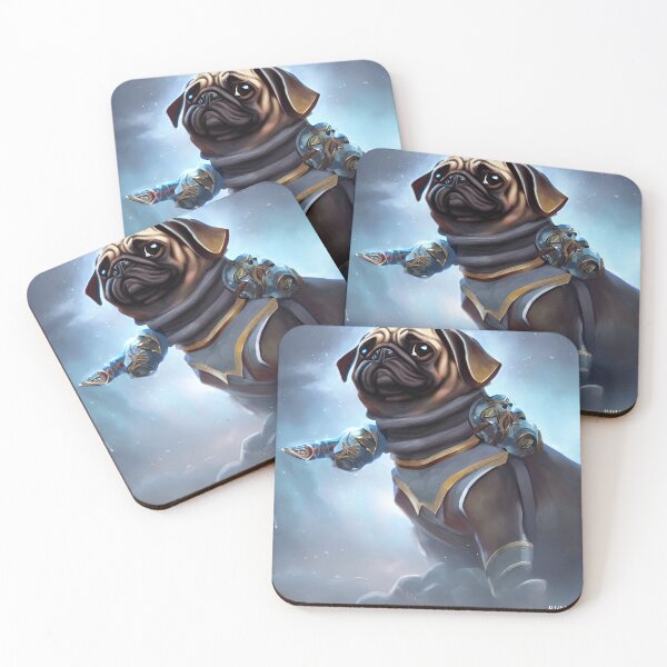 Item preview, AI Generated Art, War Pug designed and sold by RabbitHoleMI.