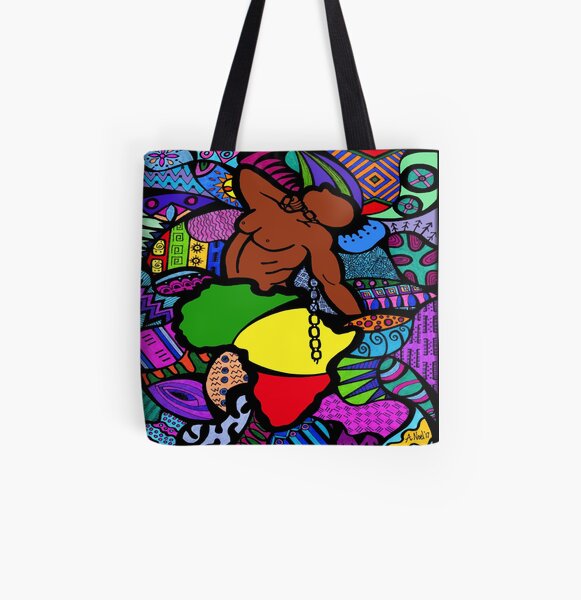 UnLeashed All Over Print Tote Bag