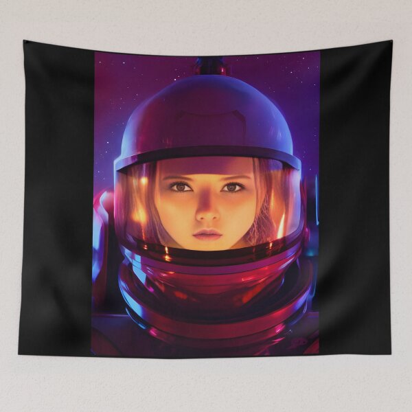 Item preview, astronaut in modern suit portrait #12 designed and sold by supeart.