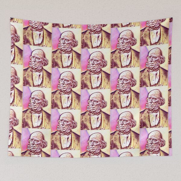 Item preview, Herbert Spencer Artwork | Herbert Spencer Portrait | Erasmus of Rotterdam Wall Art  designed and sold by Suyogsonar25.