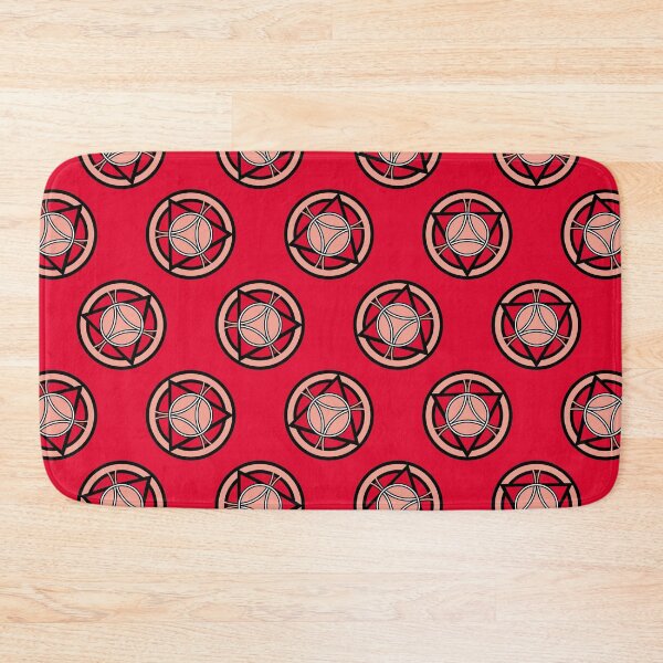 Item preview, Red And Black Seamless Runes designed and sold by MakeitMelo.