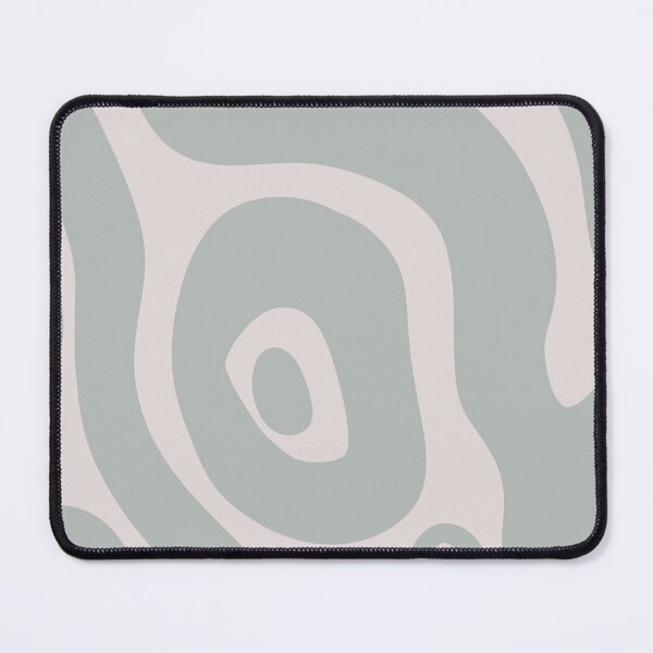 Item preview, Liquid Swirl Abstract Maximalist Pattern Retro Aesthetic Groovy Style Gray Teal designed and sold by scorpiolane.