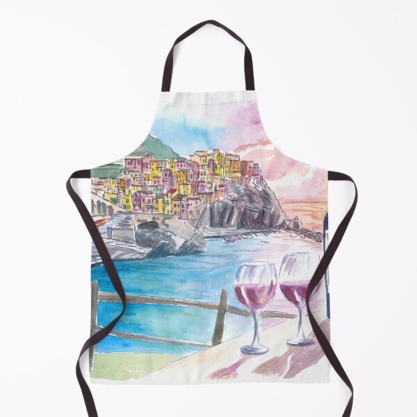 Item preview, 5 Terre Vibes with Wine in Manarola designed and sold by artshop77.