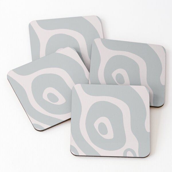 Item preview, Liquid Swirl Abstract Maximalist Pattern Retro Aesthetic Groovy Style Muted Teal designed and sold by scorpiolane.