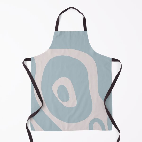Item preview, Liquid Swirl Abstract Maximalist Pattern Retro Aesthetic Groovy Style Sky Blue designed and sold by scorpiolane.