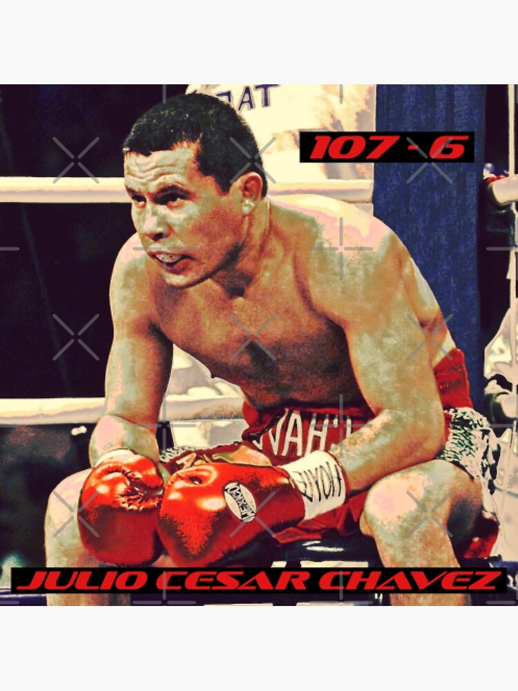 “Julio Cesar Chavez” Poster for Sale by BlackOzean | Redbubble