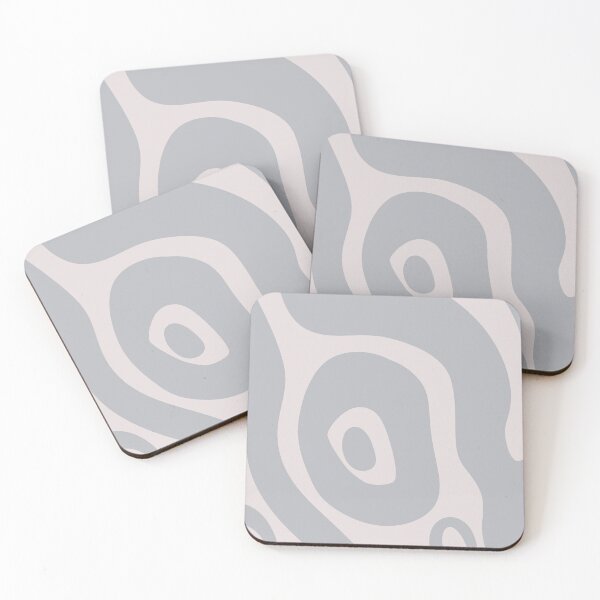 Item preview, Liquid Swirl Abstract Maximalist Pattern Retro Aesthetic Groovy Style Stone Blue designed and sold by scorpiolane.