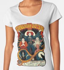 Sanderson Sisters -Tour Poster Women's Premium T-Shirt
