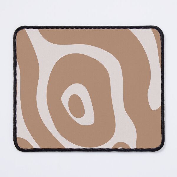 Item preview, Liquid Swirl Abstract Maximalist Pattern Retro Aesthetic Groovy Style Brown designed and sold by scorpiolane.