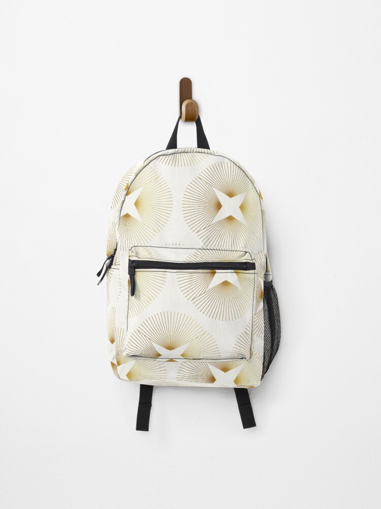 Thumbnail 1 of 3, Backpack, Golden Stars Seamless Pattern designed and sold by MakeitMelo.