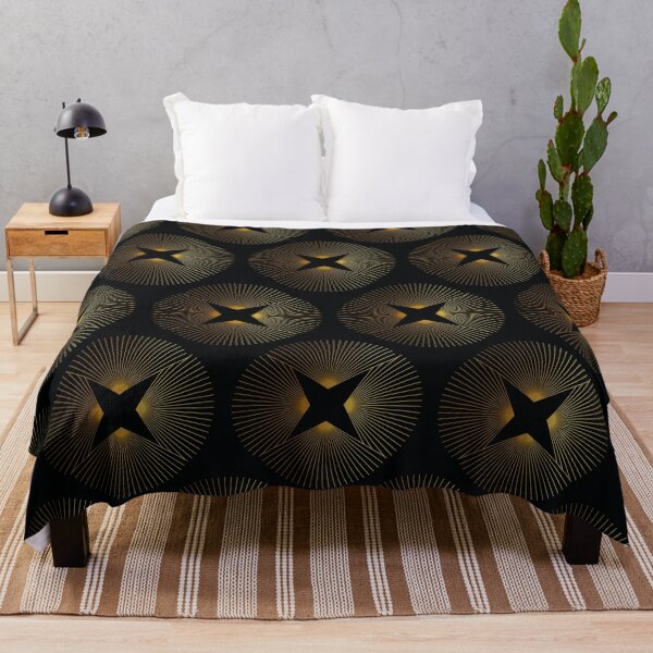 Item preview, Golden Stars Seamless Pattern designed and sold by MakeitMelo.