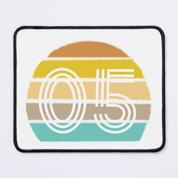 Item preview, Number 05 on Retro Sunset designed and sold by rhombusOnion.