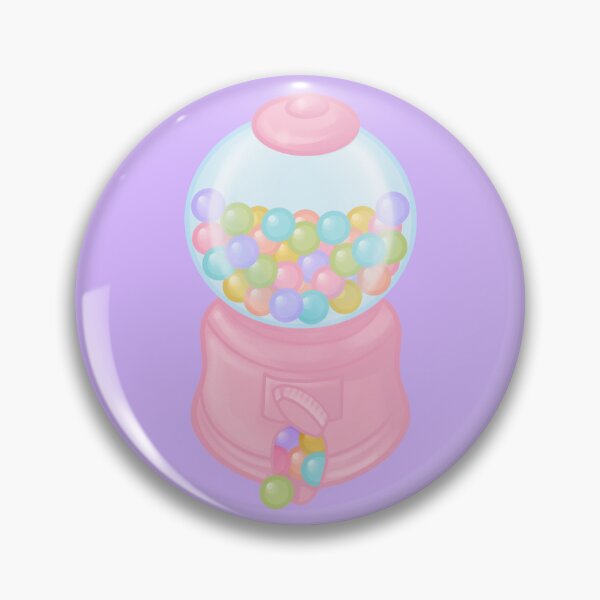 Item preview, cute pink gumball machine designed and sold by prismatic paper co.