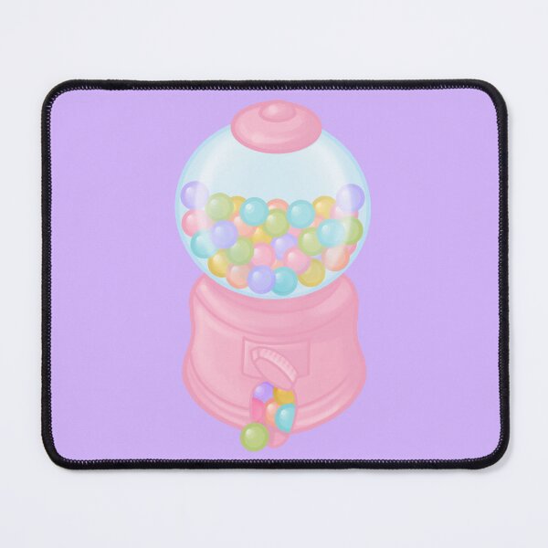 Item preview, cute pink gumball machine designed and sold by prismatic paper co.