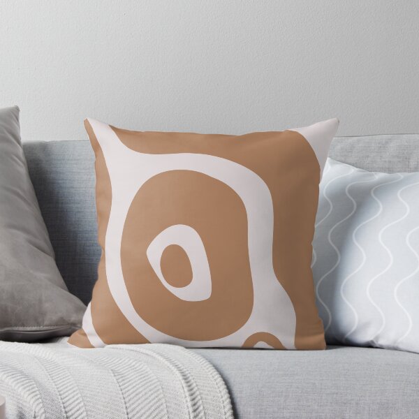 Item preview, Liquid Swirl Abstract Maximalist Pattern Retro Aesthetic Groovy Style Caramel designed and sold by scorpiolane.