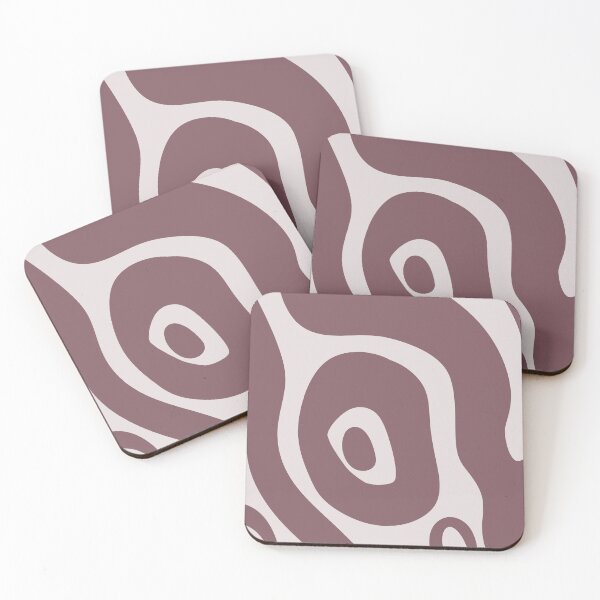 Item preview, Liquid Swirl Abstract Maximalist Pattern Retro Aesthetic Groovy Style Mulberry designed and sold by scorpiolane.
