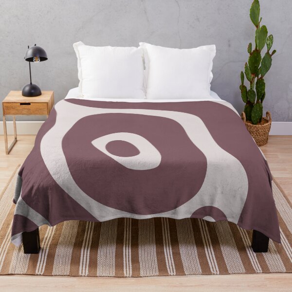 Item preview, Liquid Swirl Abstract Maximalist Pattern Retro Aesthetic Groovy Style Mulberry designed and sold by scorpiolane.