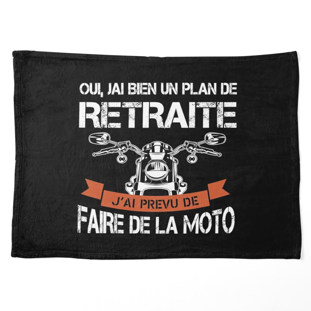 retraite motard cadeau humour motard retraité moto' Autocollant