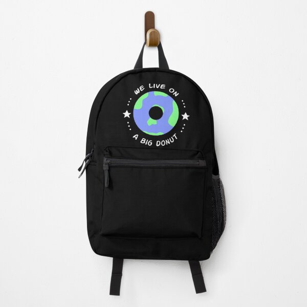 Item preview, We Live on a Big Donut, funny earth quote designed and sold by EnzoVectorism.