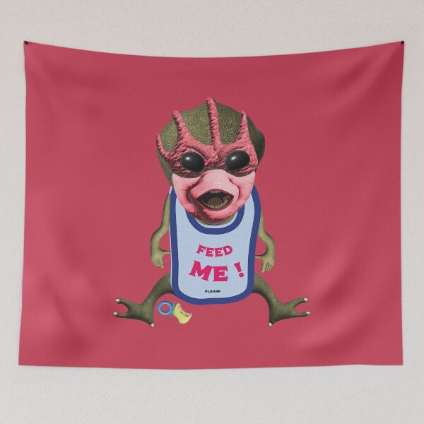 Item preview, Alien baby is hungry! designed and sold by Nanar1984.