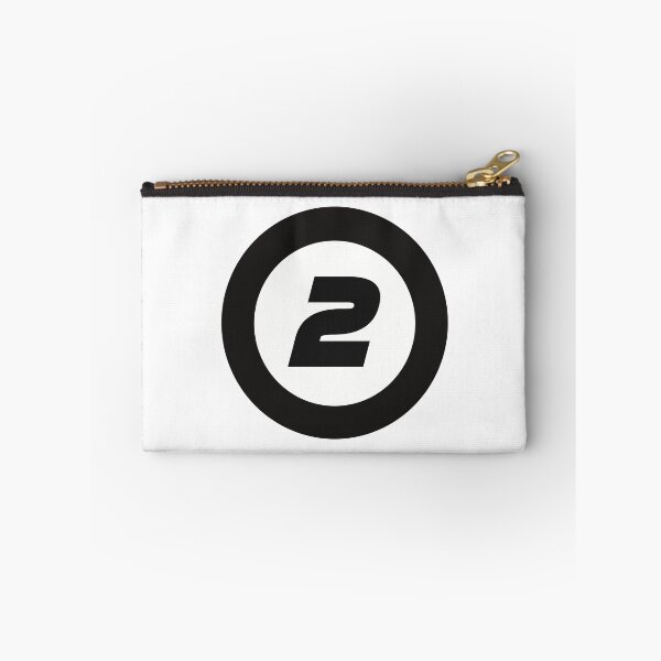 Item preview, Number 2 in black and white circle designed and sold by Krista Robertson.