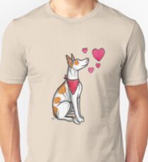 Ibizan Hound love Unisex T-Shirt