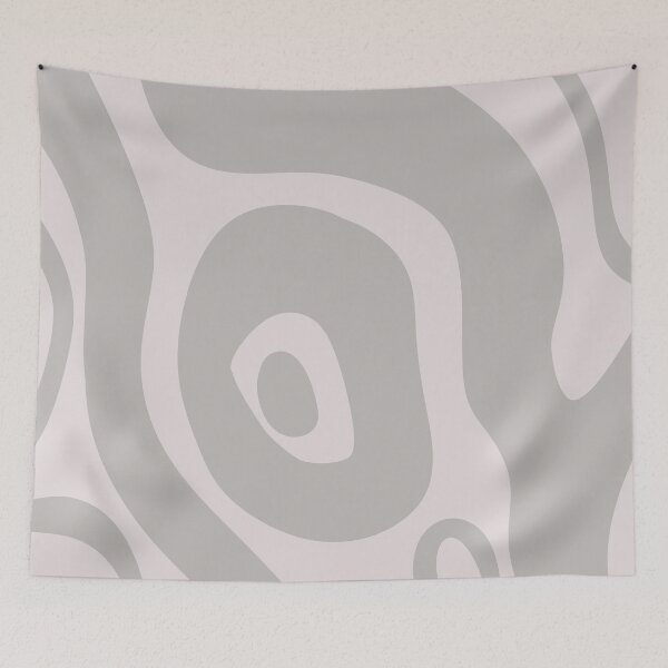 Item preview, Liquid Swirl Abstract Maximalist Pattern Retro Aesthetic Groovy Style Taupe designed and sold by scorpiolane.
