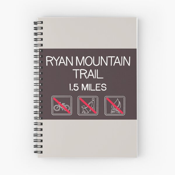 Item preview, Full Ryan Mountain Trail Sign designed and sold by Mountain Bound Designs.