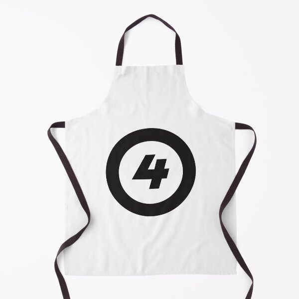 Item preview, Number 4 in black and white circle designed and sold by Krista Robertson.