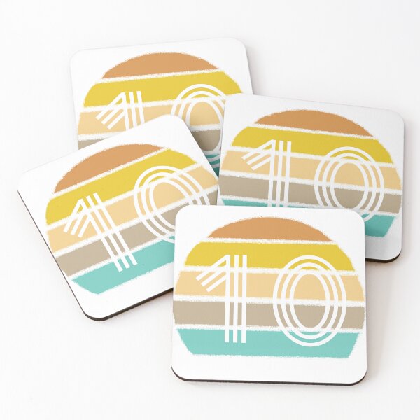 Item preview, Number 10 on Retro Sunset designed and sold by rhombusOnion.