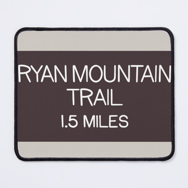 Item preview, Ryan Mountain Trail Sign designed and sold by Mountain Bound Designs.