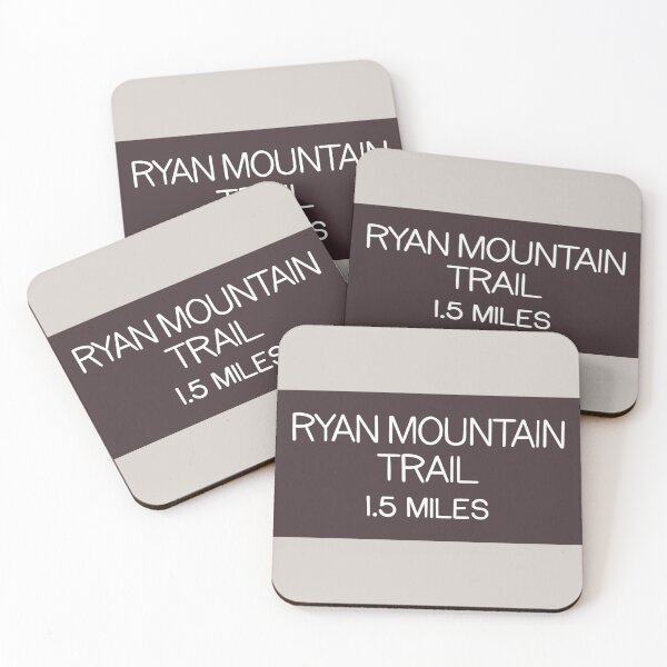 Item preview, Ryan Mountain Trail Sign designed and sold by Mountain Bound Designs.