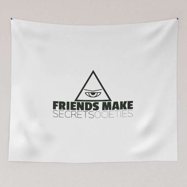 Item preview, Friends Make Secrets (dark) designed and sold by nacforit.