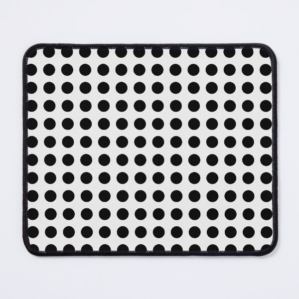 Item preview, Large Black Polka Dots on White Geometric Pattern Aesthetic designed and sold by SqueakyRicardo.