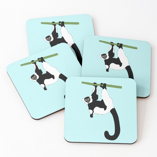 Item preview, Black and White Ruffed Lemur designed and sold by DKBCreations.