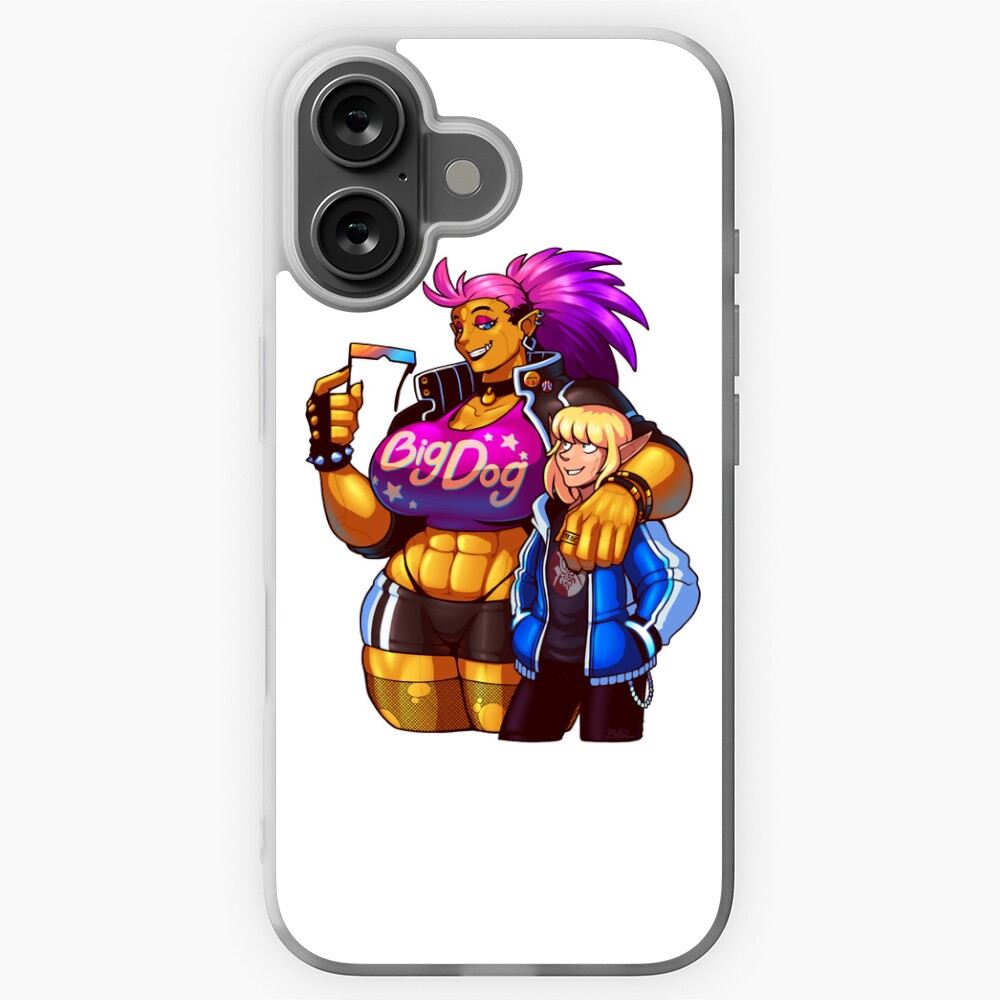 Fantasy Cyberpunk Couple Sticker