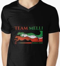 Iran Team Melli World Cup 2018 Men's V-Neck T-Shirt