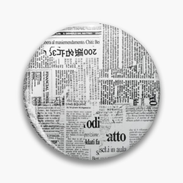 Item preview, newspaper print designed and sold by MIJAK.