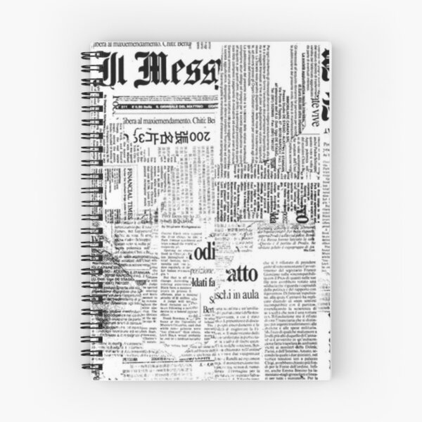 Item preview, newspaper print designed and sold by MIJAK.