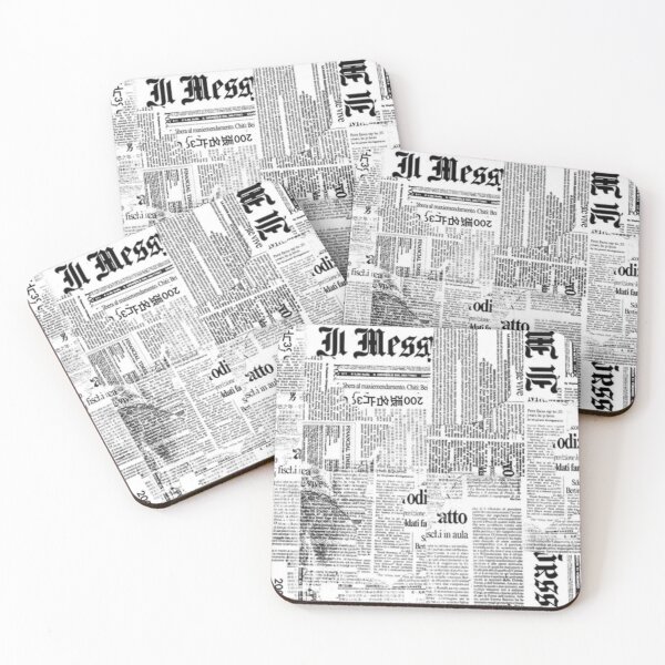 Item preview, newspaper print designed and sold by MIJAK.