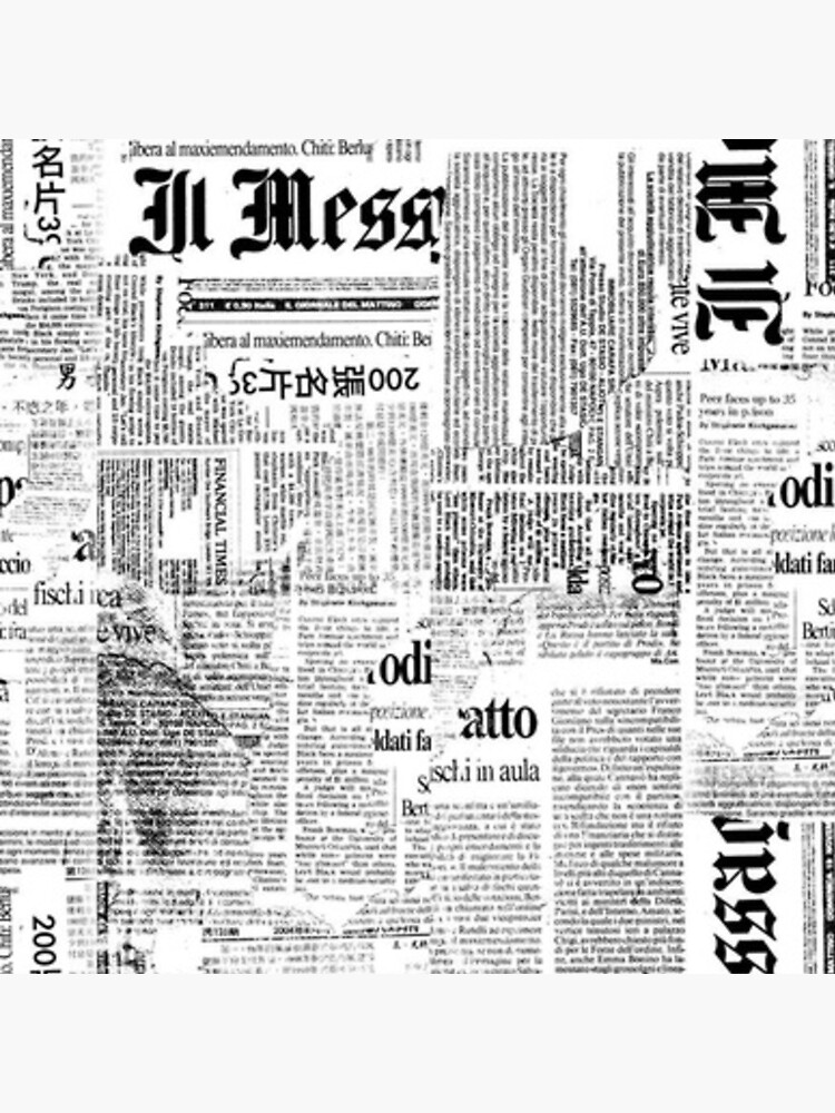Newspaper And Journal Style Tote Bag for Sale by leo-theo